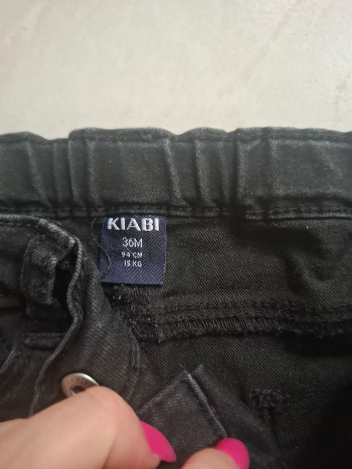 Pantalon jeans fille - photo numéro 3
