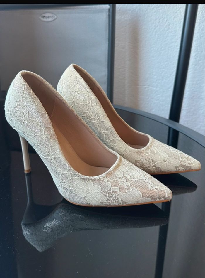 Escarpin dentelle - photo numéro 3