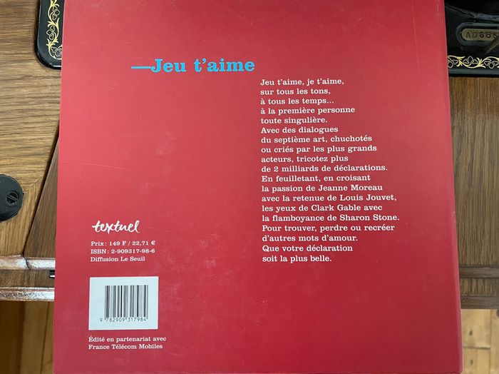 Livre jeu t’aime - photo numéro 5