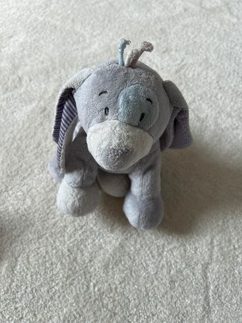 Peluche chien bleu Noukie’s