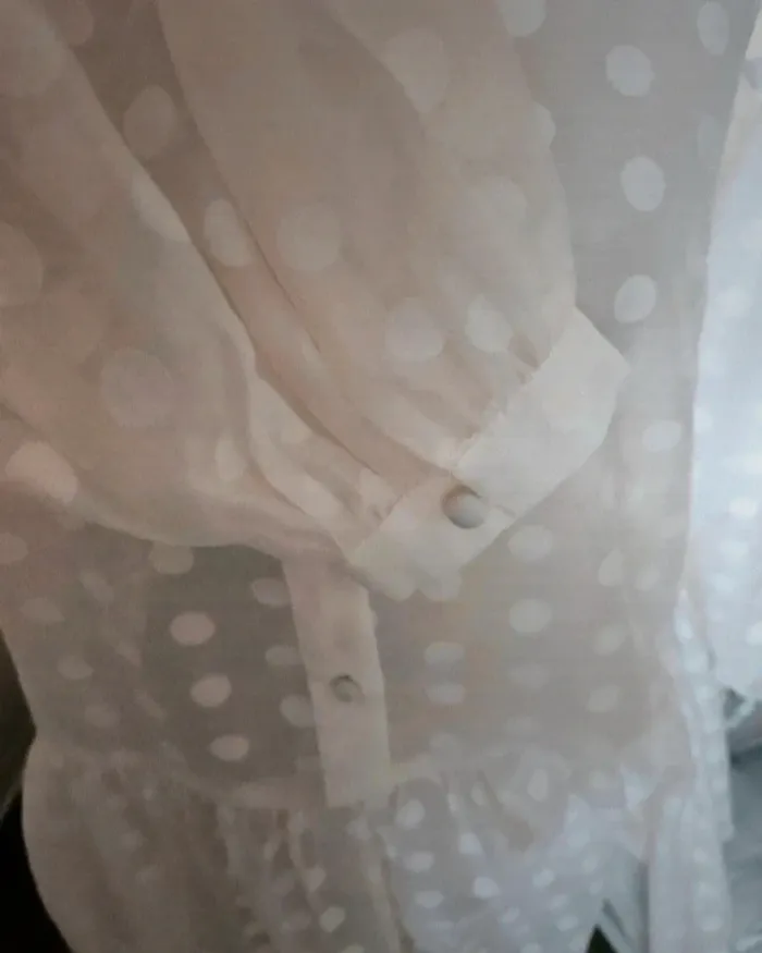 Robe crème H & M Taille XS (plutôt 36) Neuve - photo numéro 4