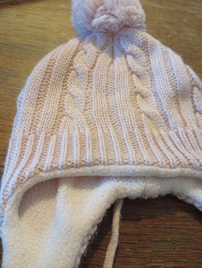 Lot bonnet plus moufle 6/12 mois - photo numéro 9