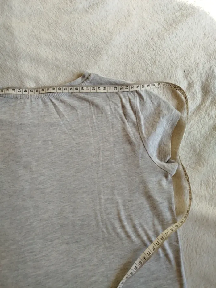 T-shirt fille manches courtes taille M Kiabi "Trop Stylée" - photo numéro 9