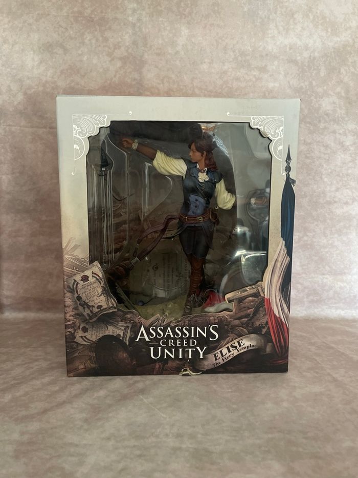 2 figurines Assassin's creed Unity - Arno & Elise - ubisoft - pure arts - photo numéro 5