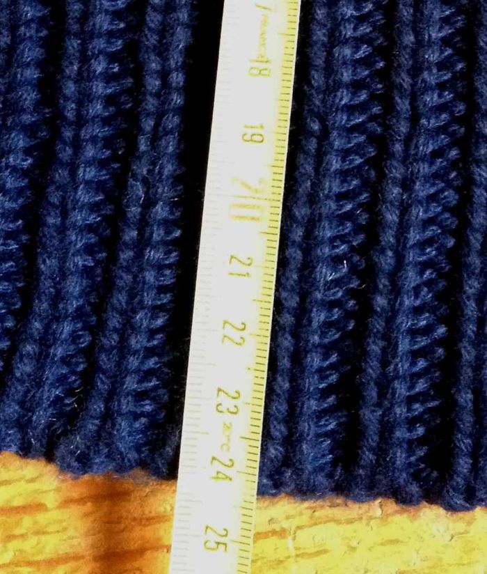 Bonnet d'hiver maille marine camaieu taille unique femme - photo numéro 5