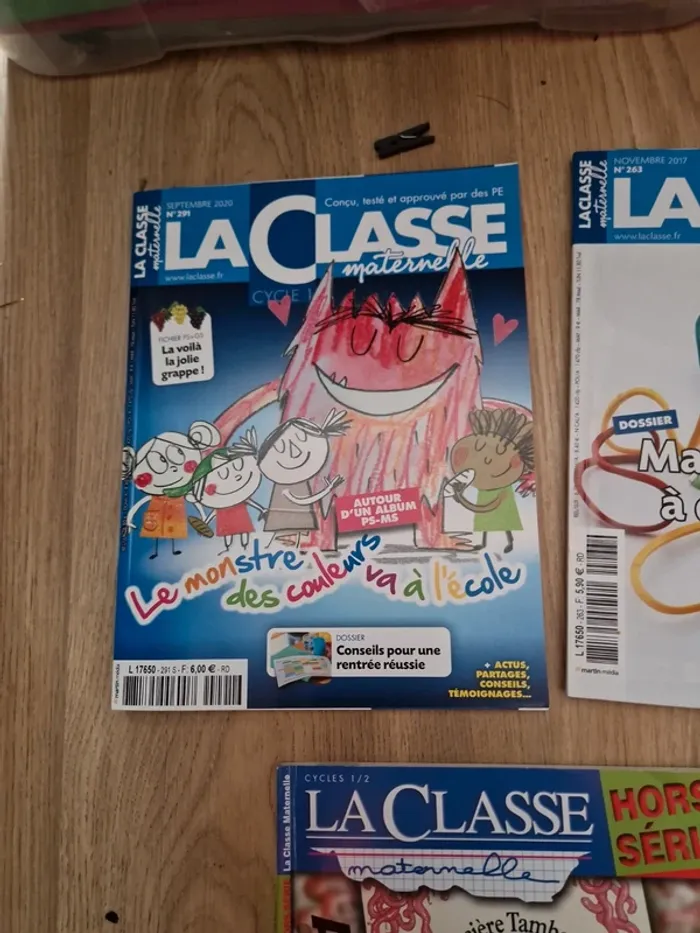 Lot de revue la classe maternelle - photo numéro 2