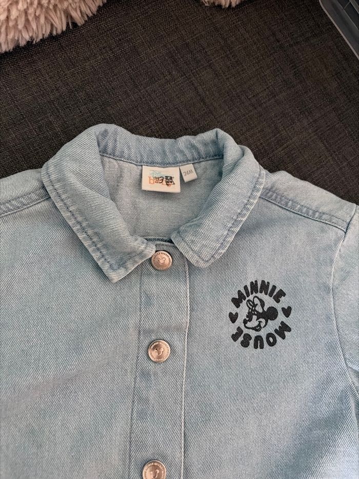 Veste en jean Minnie fille - photo numéro 2