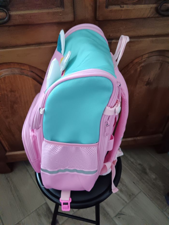 Sac à dos Cartable licorne - photo numéro 2