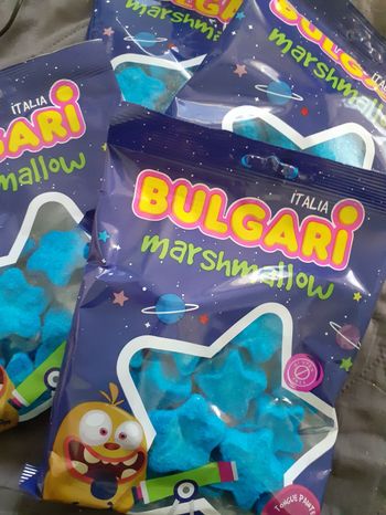 Marshmallow bleus 5 paquets 