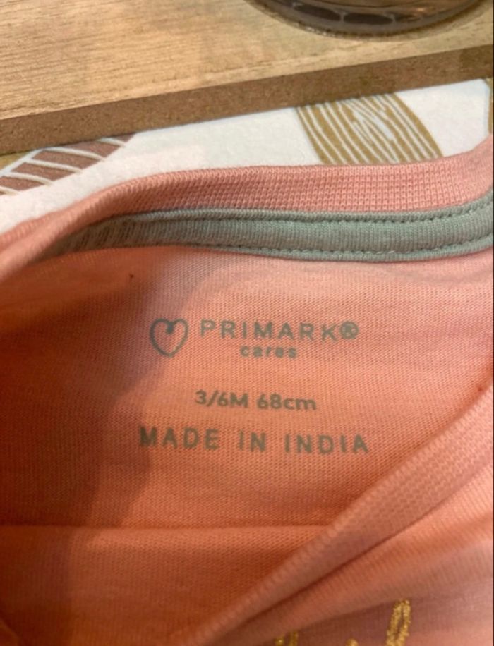 T-shirt Primark - 3/6 mois - photo numéro 6