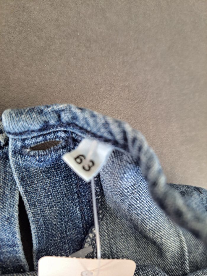 robe jeans coeur 6 mois - photo numéro 2