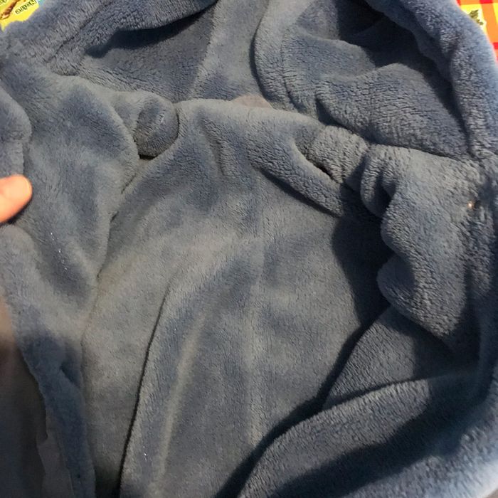 Combinaison à capuche bébé 6moi double polaire - photo numéro 2