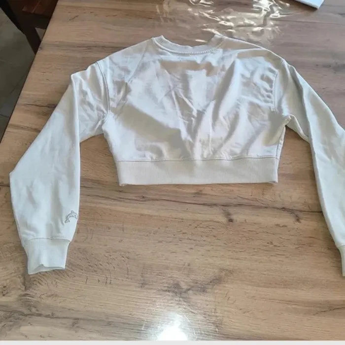 Sweat Esprit beige - Taille M, le basique doux et confortable ! - photo numéro 3