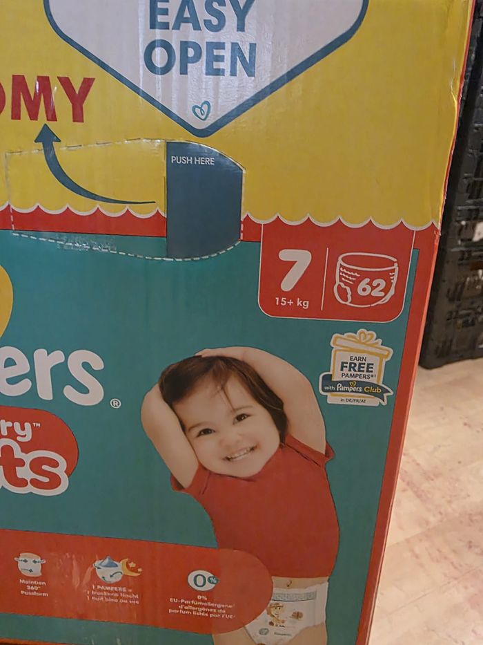 2 cartons pampers baby dry pants T7 - photo numéro 2