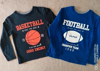 Lot de 2 tee-shirts Okaïdi