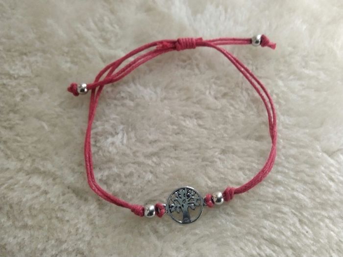 Bracelet rouge arbre de vie - photo numéro 2