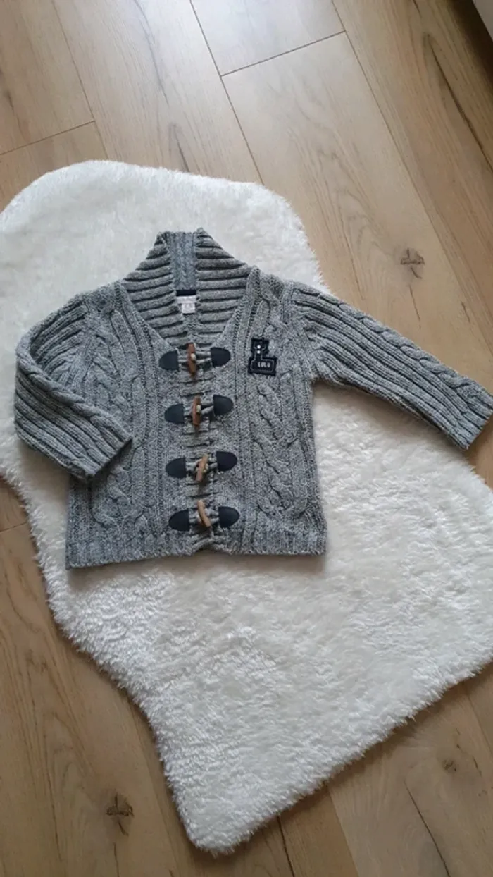 Gilet garçon 24 mois Lulu Castagnette
