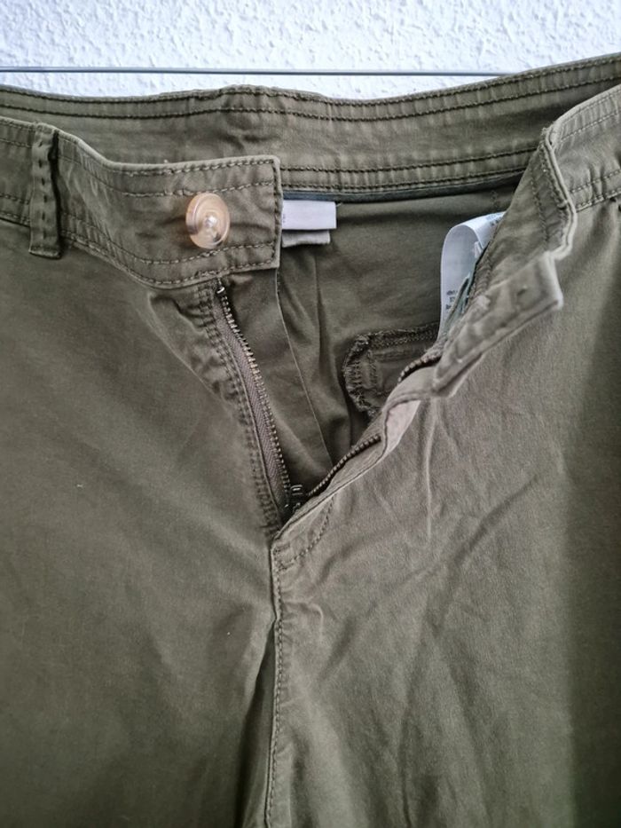 Pantalon carotte kaki - photo numéro 5