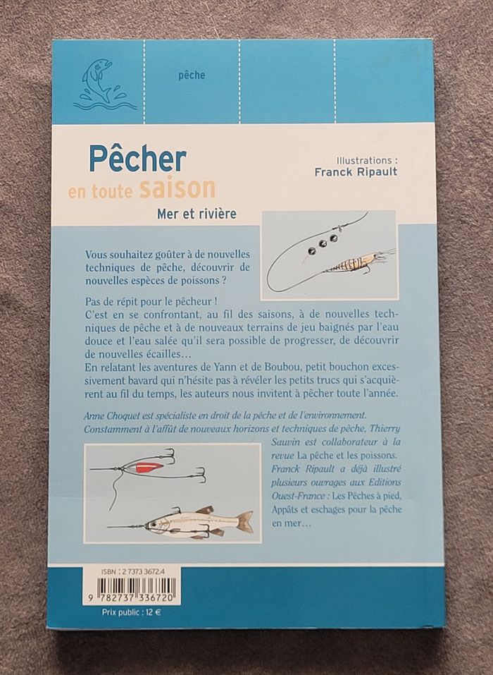 Pêcher en toute saison Anne Choquet, Thierry Sauvin, Franck Ripault - photo numéro 2