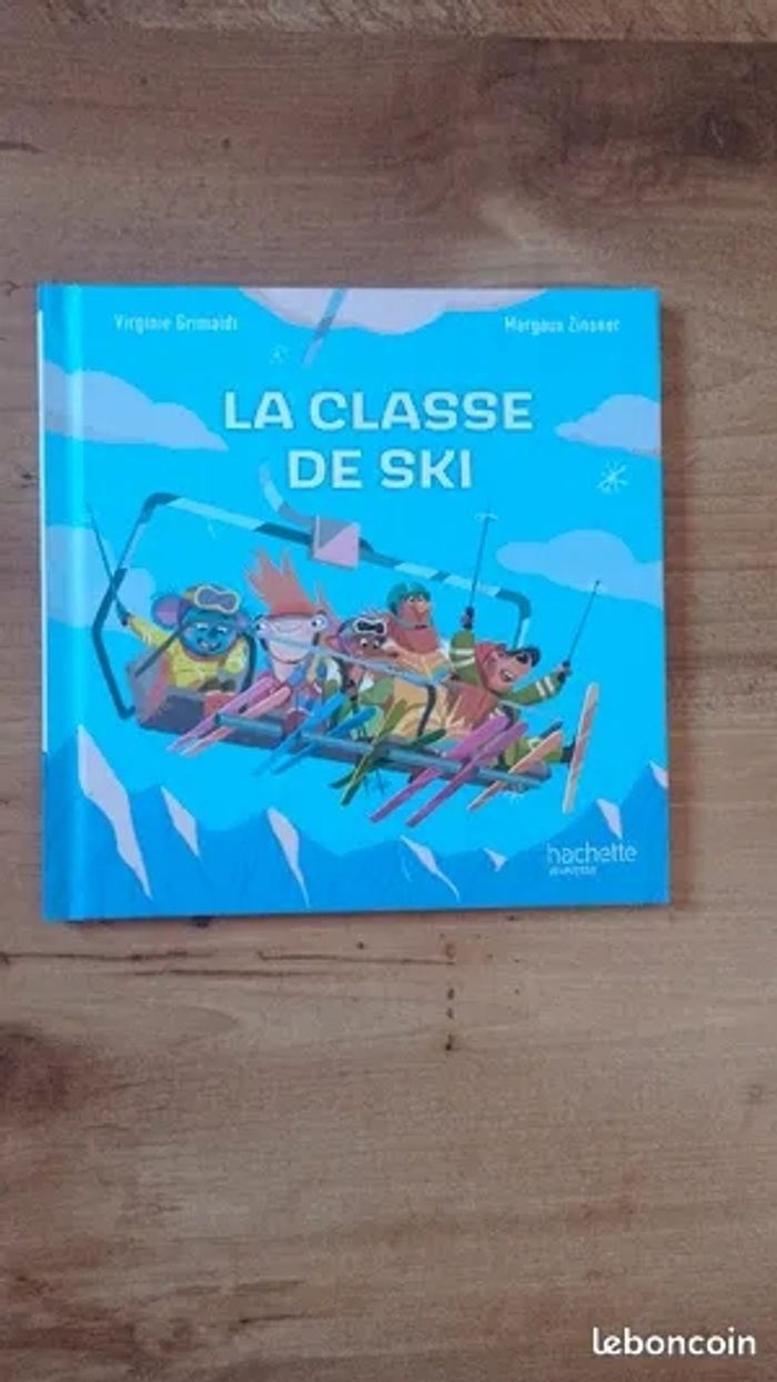 Livre enfant Mac Donald's, La classe de ski, Éditions Hachette NEUF