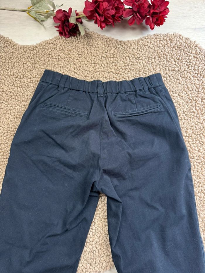 Chino bleu marine taille XS femme - photo numéro 4