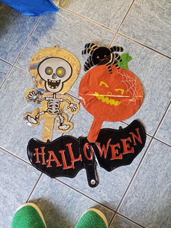 Ensemble ballons hélium halloween neuf