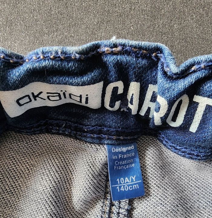 Jeans garçon,  Okaïdi,  10 ans - photo numéro 4