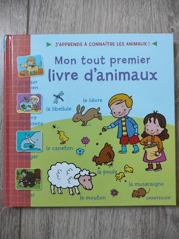 mon tout premier livre d animaux