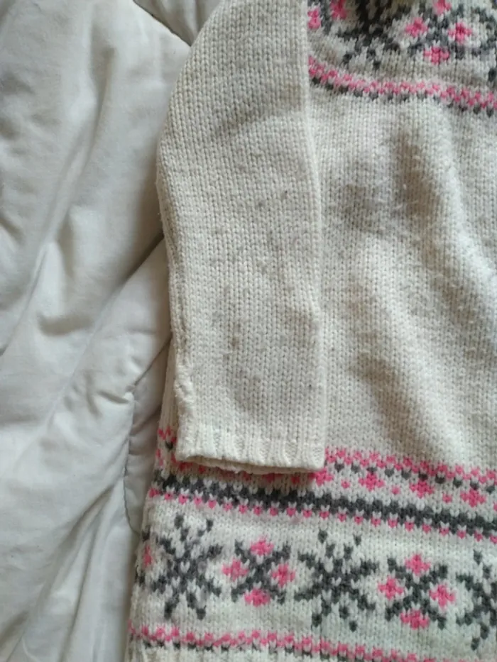 Robe Pull Fille 5 ans Vertbaudet - photo numéro 5