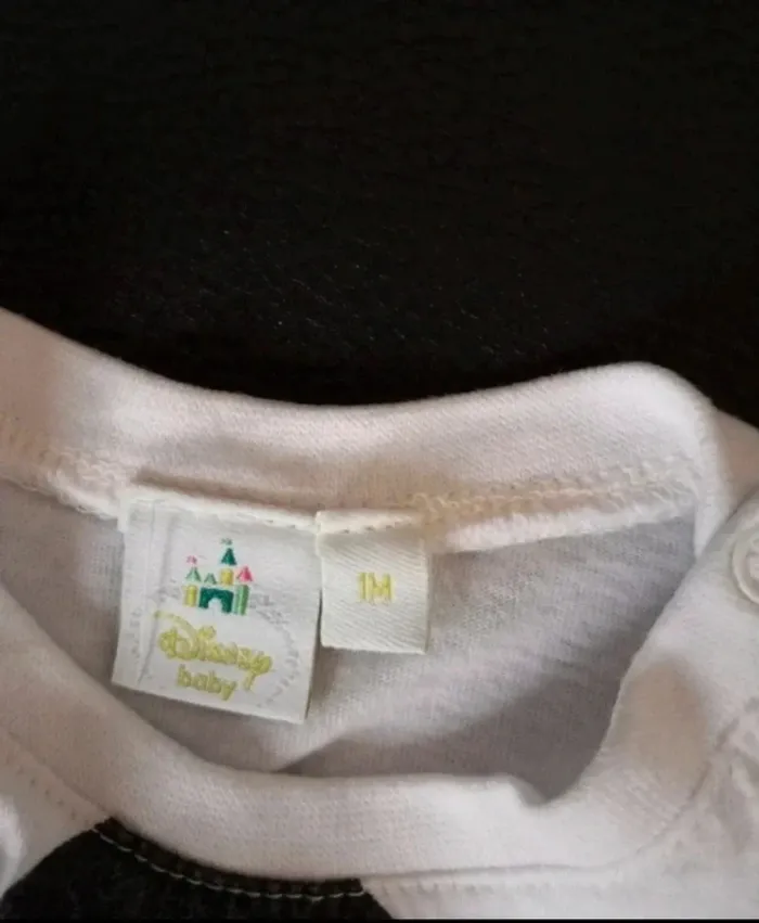 Tee-shirt Mickey 1 mois - photo numéro 2