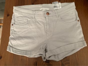 Short H&M 13/14 ans beige