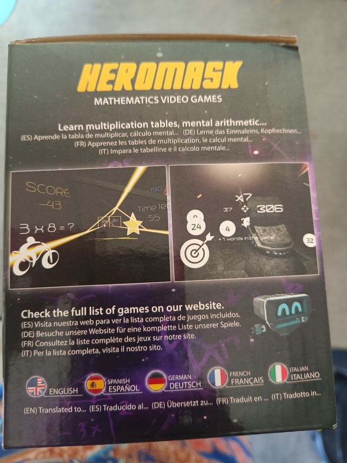 Heromask mathématiques - photo numéro 2