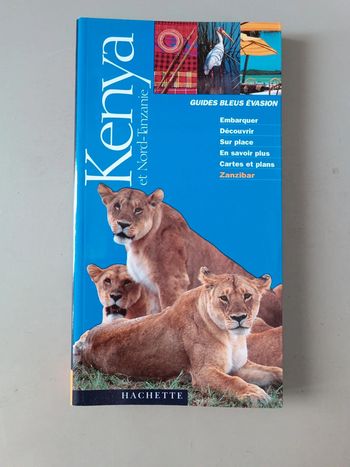 Kenya et Nord Tanzanie guide bleu évasion Hachette