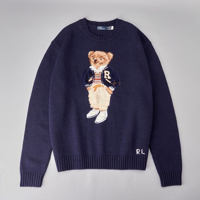 Pull Ralph Lauren Bear brodé / Neuf