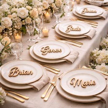 Marque places prénoms 