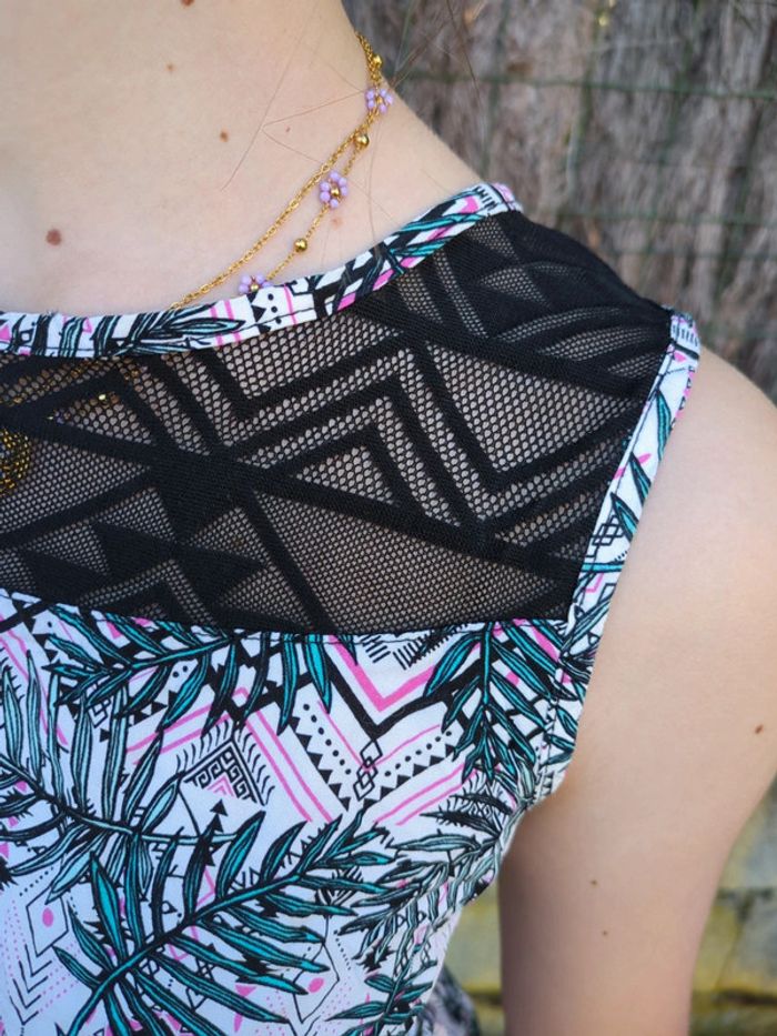 Top haut Gémo carton cerise 🍒 - photo numéro 2