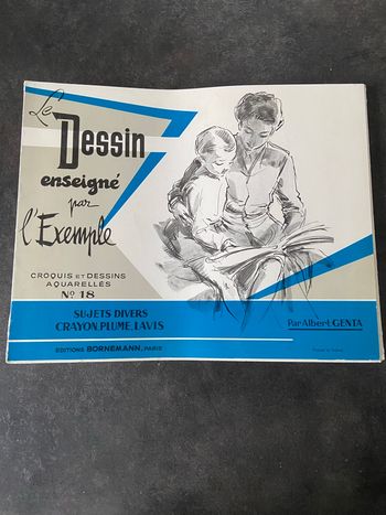 Manuel Le dessin enseigné par l’exemple par Albert Genta