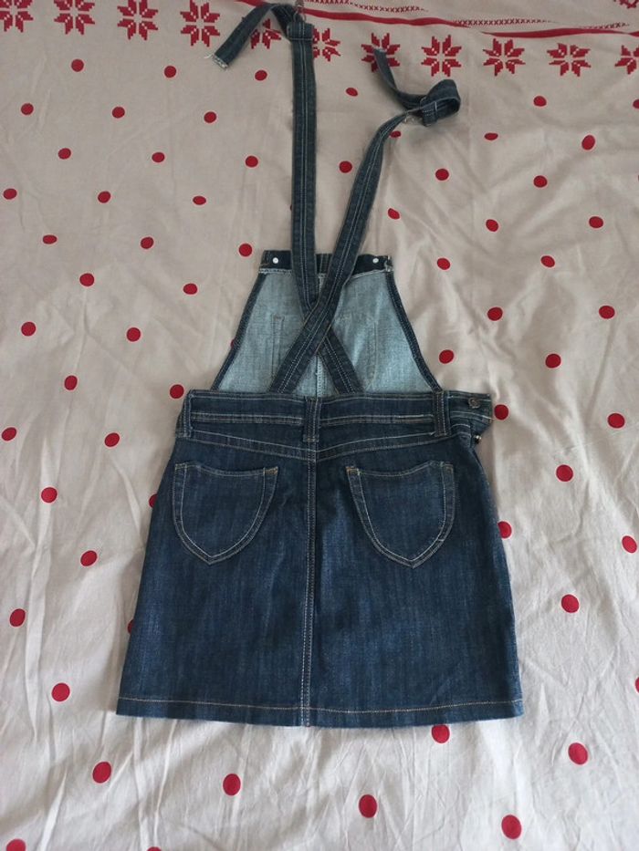 Salopette jupe femme jean 38 - photo numéro 2