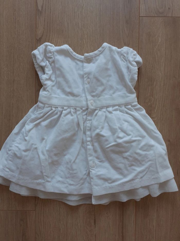 Robe fille blanc 3 mois Sergent Major - photo numéro 4