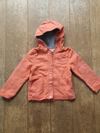 Gilet à capuche
