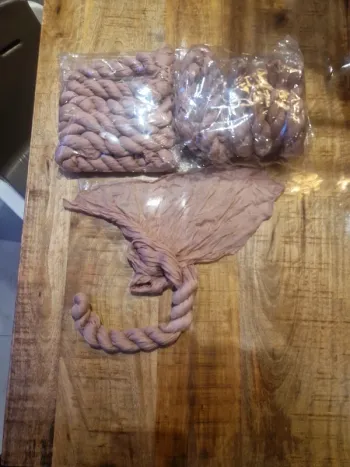 12 chemins de table gaze de coton