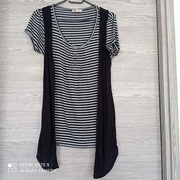 Tee shirt manches courtes femme taille 38/M