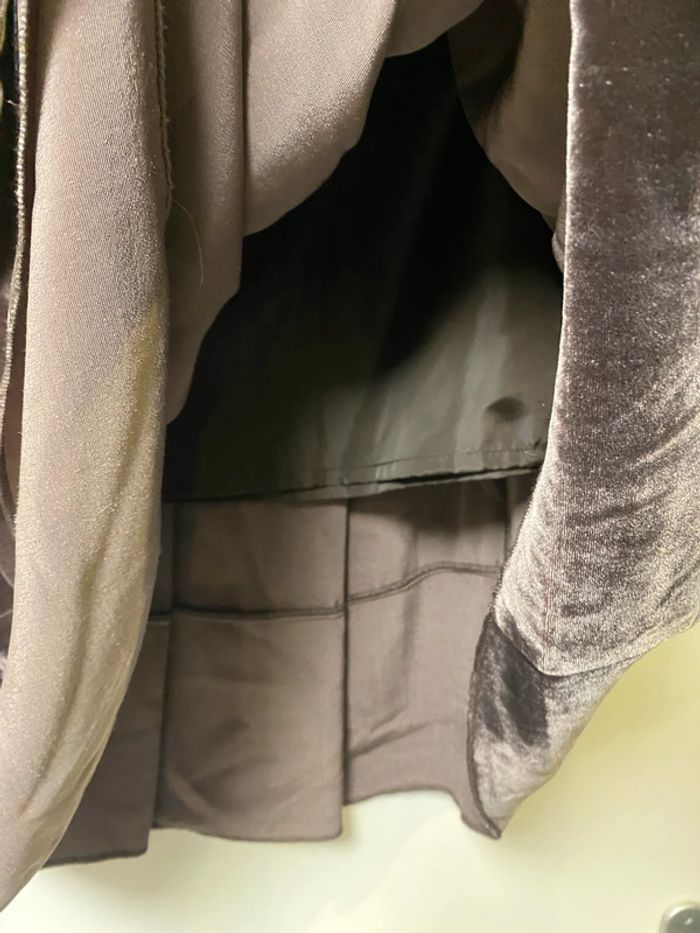 Magnifique ensemble veste et jupe neuf soyeux marron Autre Ton taille 40 - photo numéro 8
