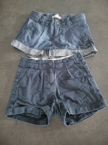 Lot short fille