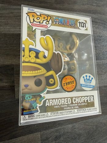 Funko Pop One Piece Armored Metallic Chopper 1131 Chase Funko Exclusive