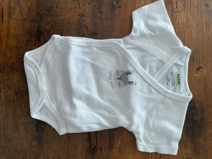 Lot de 6 bodies blancs à manches courtes - photo numéro 5