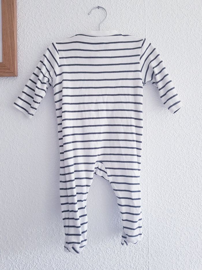 Kiabi - Grenouillère / pyjama une pièce / dors bien marinière - photo numéro 2