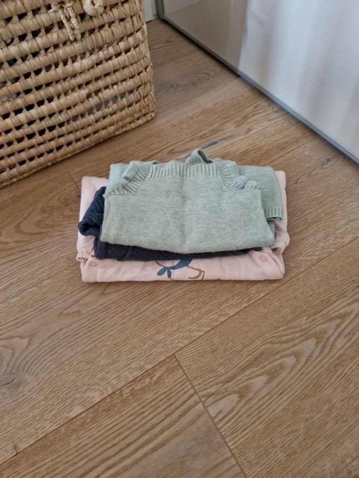 Lot de vêtements bébé fille 3 mois (29 pcs)🪻 - photo numéro 4