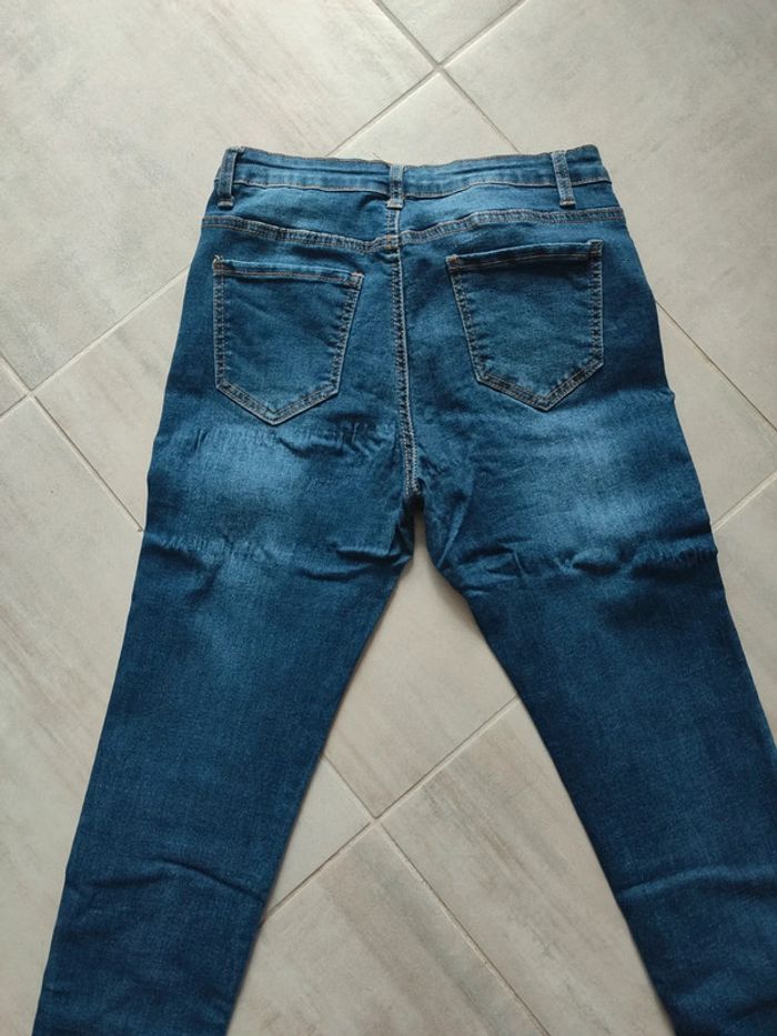 Pantalon femme jean skinny shein taille M - photo numéro 4