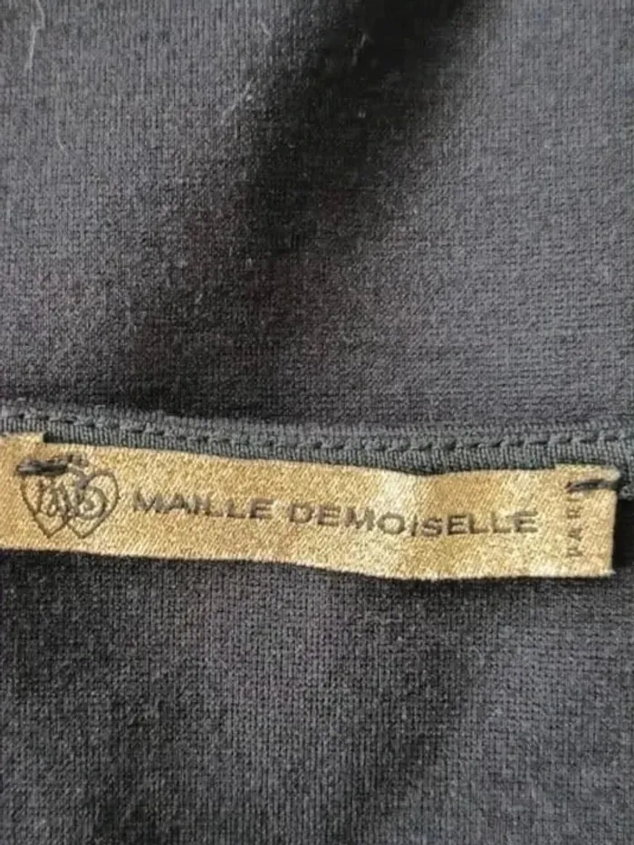 robe midi Maille Demoiselle gris et noir taille M - photo numéro 8